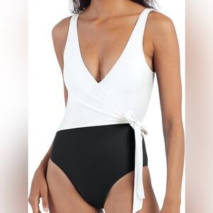 NWT SUMMERSALT The Perfect Wrap One Piece Swimsuit